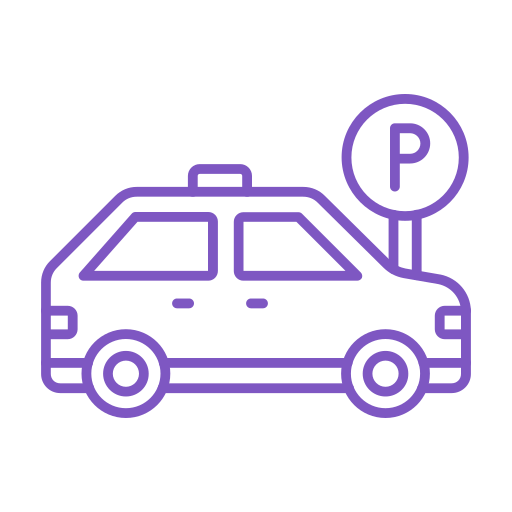 Parking area Generic color outline icon