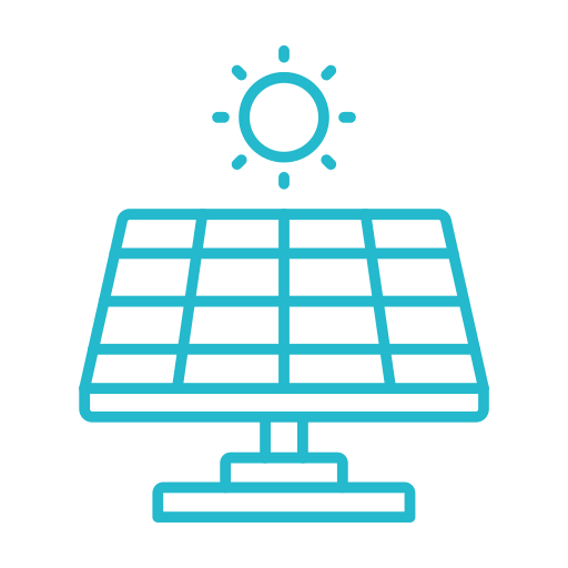 Solar Energy Generic color outline icon