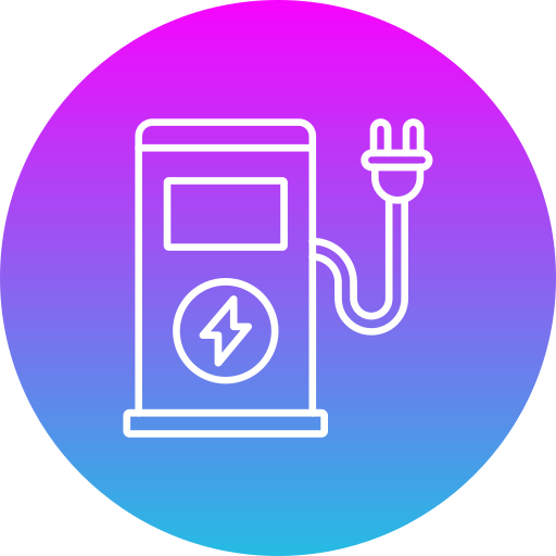 Charging Station Generic gradient fill icono