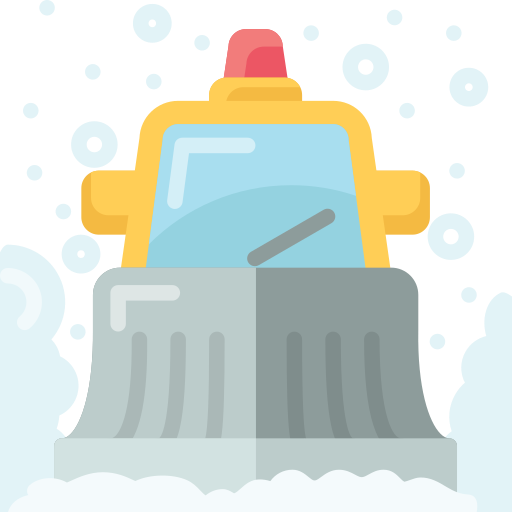 Снегоочиститель Generic color fill иконка