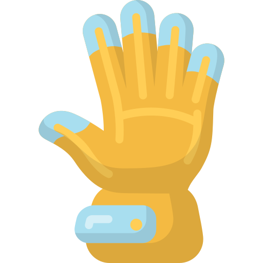 rękawice narciarskie Generic color fill ikona