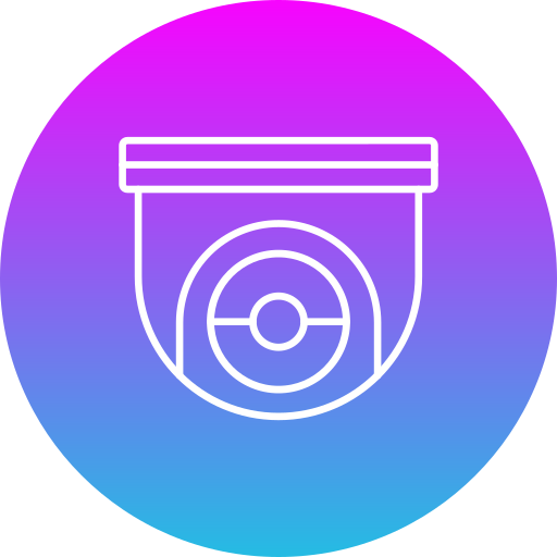 cctv 카메라 Generic gradient fill icon