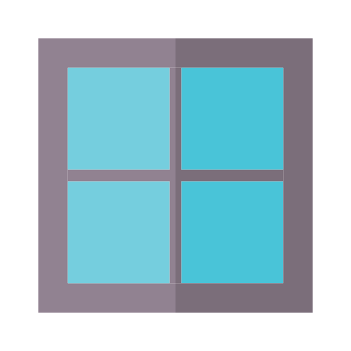 窓枠 Generic color fill icon