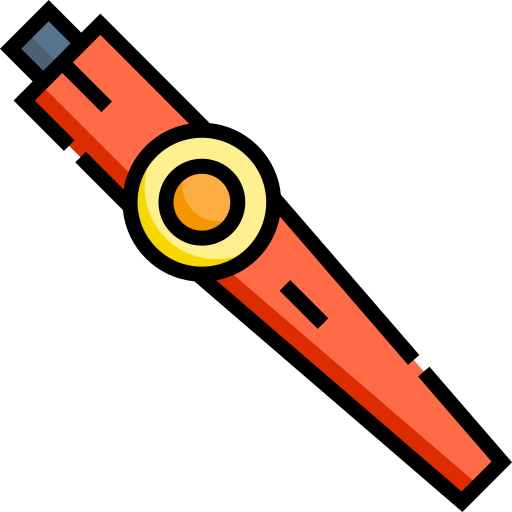 Kazoo Detailed Straight Lineal color icon