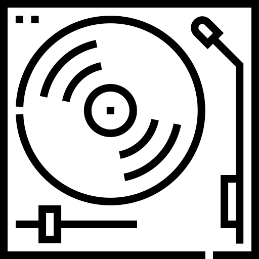 obrotnica Detailed Straight Lineal ikona