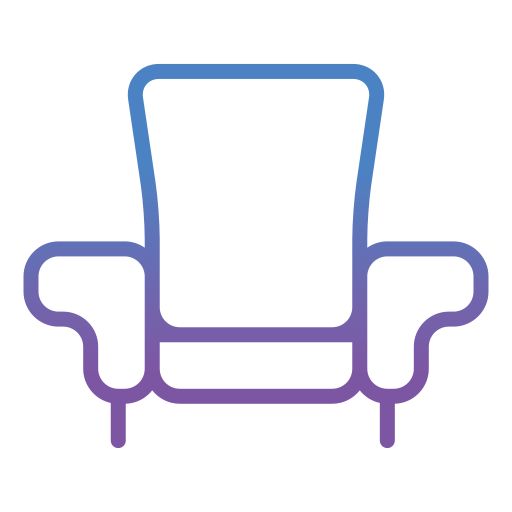 fauteuil Generic gradient outline icoon