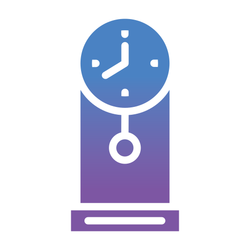 Clock Generic gradient fill icon