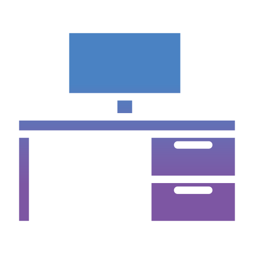 Desk Generic gradient fill icon