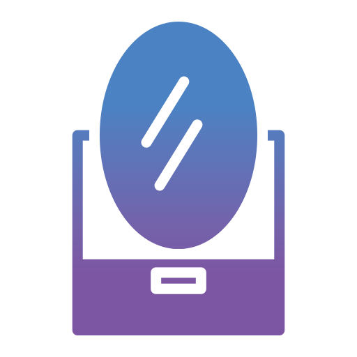 dressing table Generic gradient fill icon