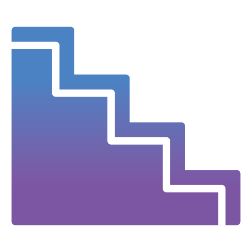 treppe Generic gradient fill icon