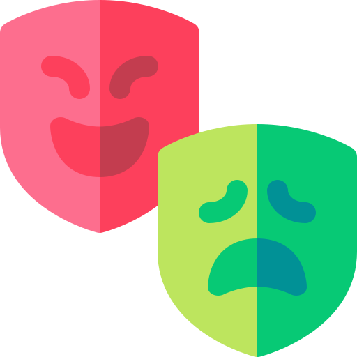 emociones Basic Rounded Flat icono
