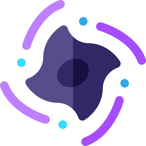 ブラックホール Basic Rounded Flat icon