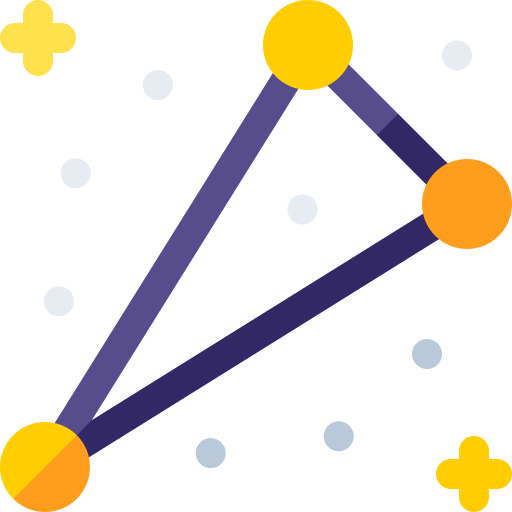 Треугольник Basic Rounded Flat иконка