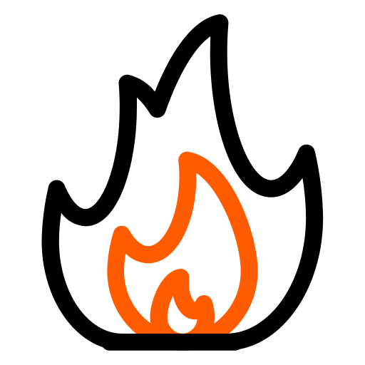 fuego Generic color outline icono