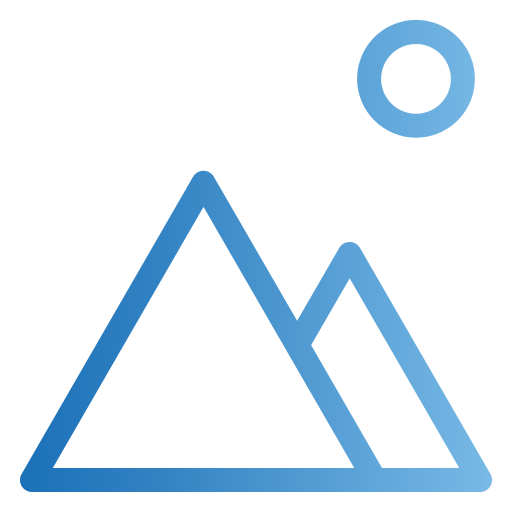 山 Generic gradient outline icon