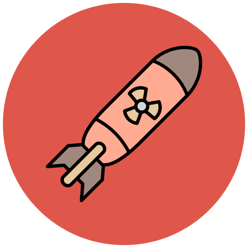 bomba Generic color lineal-color icono