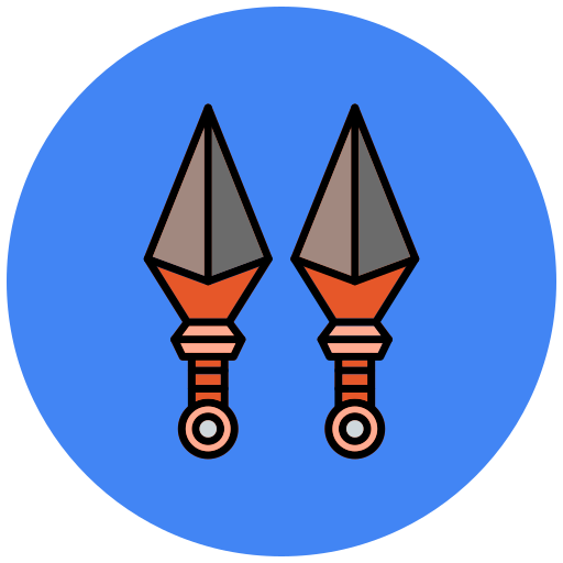 Kunai Generic color lineal-color icon
