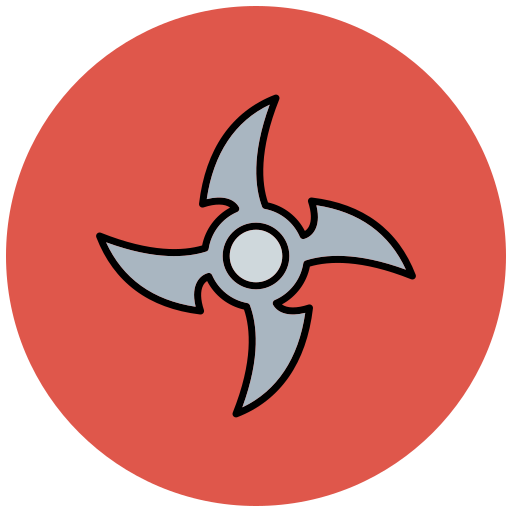 Shuriken Generic color lineal-color icon