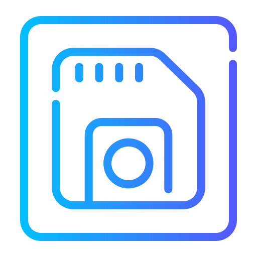 Diskette Generic gradient outline icon