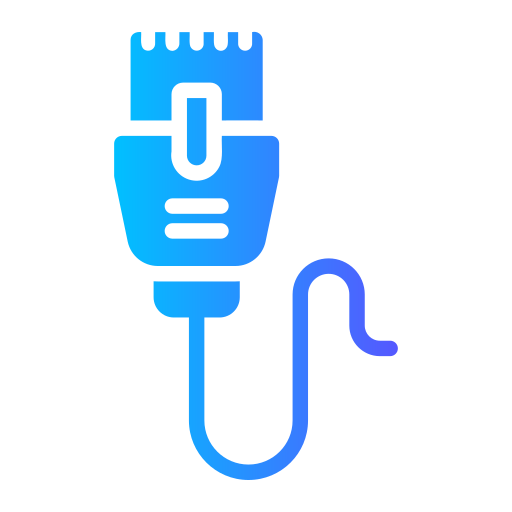 ethernet Generic gradient fill icon