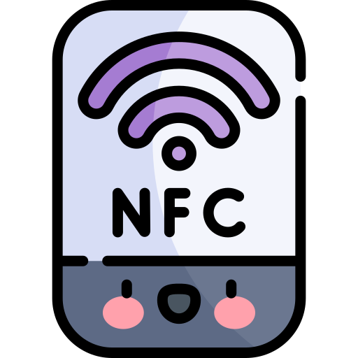 nfc Kawaii Lineal color icon