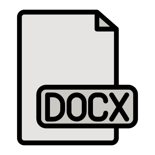 docx Generic color lineal-color icon