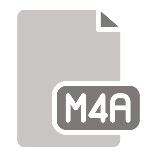 m4a Generic color fill ikona