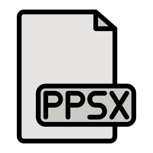ppsx Generic color lineal-color icon