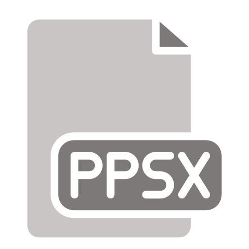 ppsx Generic color fill icon