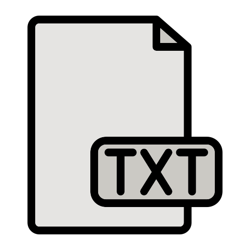 tekst Generic color lineal-color ikona