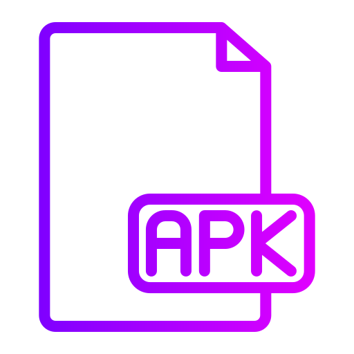 apk Generic gradient outline Icône