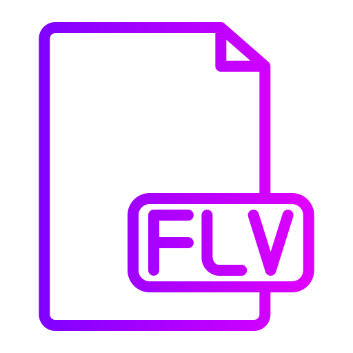 flv Generic gradient outline icoon