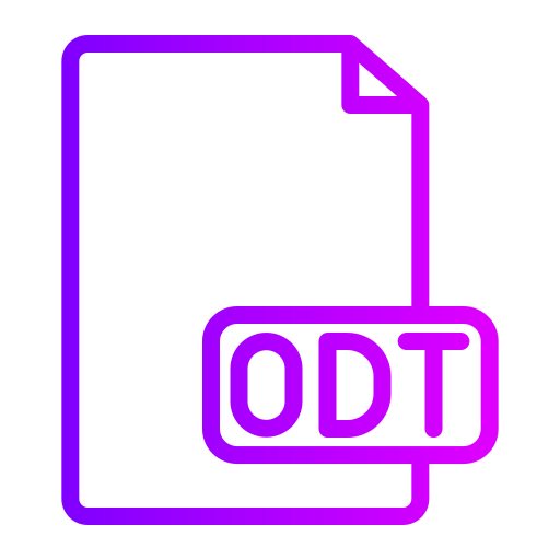 odt Generic gradient outline icon