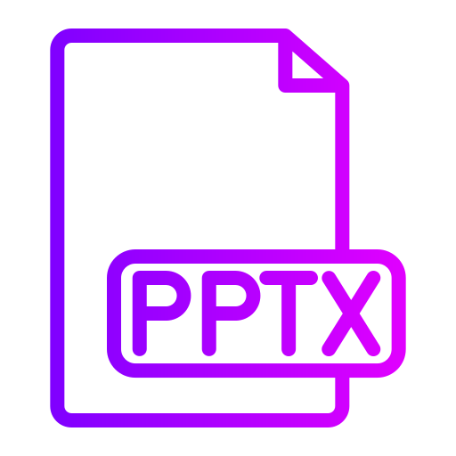pptx Generic gradient outline icon