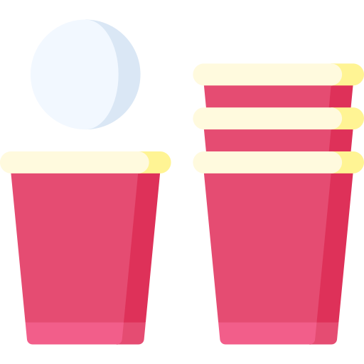 Beer pong Special Flat icon