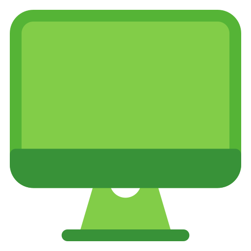 Desktop Generic color fill icon