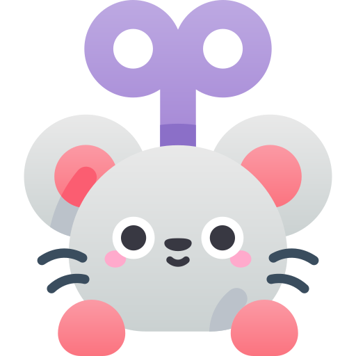 Mouse Toy Kawaii Star Gradient icon