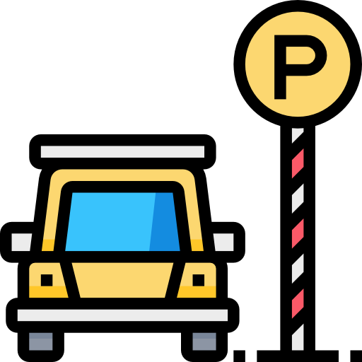 estacionamiento Meticulous Lineal Color icono