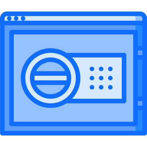 kryptowährung Coloring Blue icon