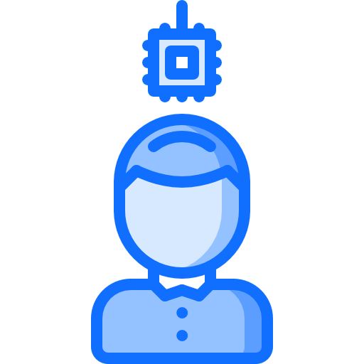 avatar Coloring Blue Icône