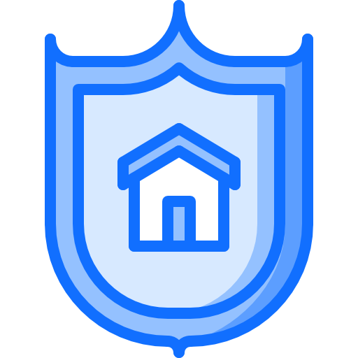seguro Coloring Blue icono