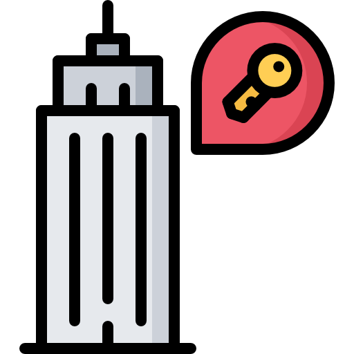 Skyscraper Coloring Color icon