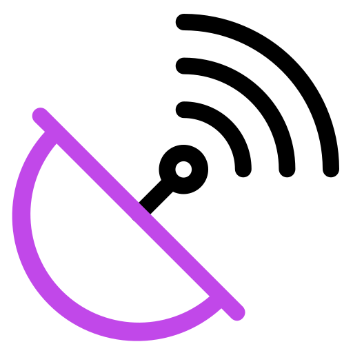 위성 Generic color outline icon