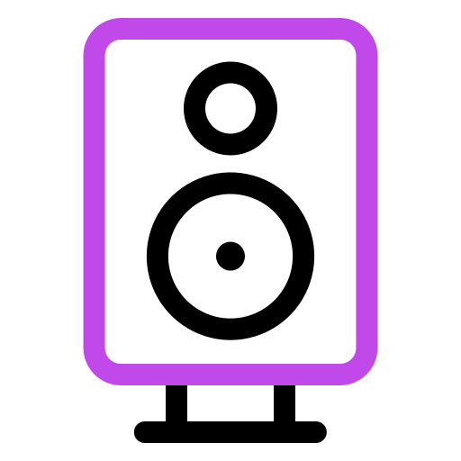 Speaker Generic color outline icon