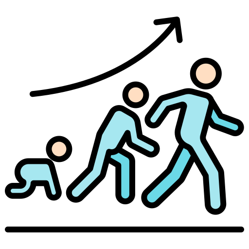 Evolution Generic color lineal-color icon