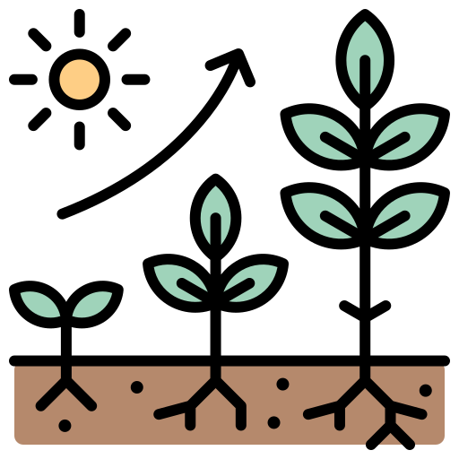 crecimiento Generic color lineal-color icono