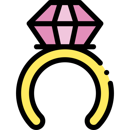 ring Detailed Rounded Lineal color icon