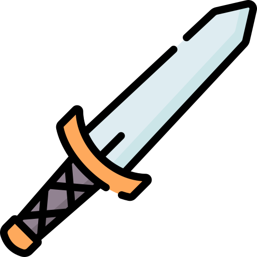 sword Special Lineal color icon