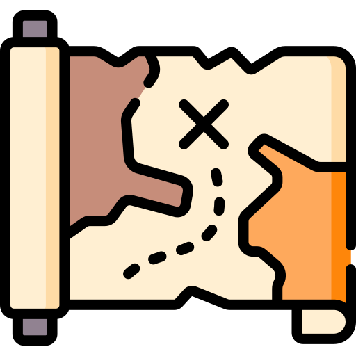 Map Special Lineal color icon