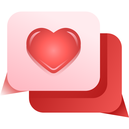 Love message Generic gradient fill icon